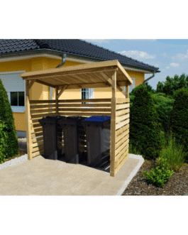 Abri de jardin – Bois brut – Dimensions au choix