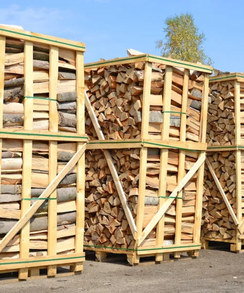 Bois de chauffage de fribois